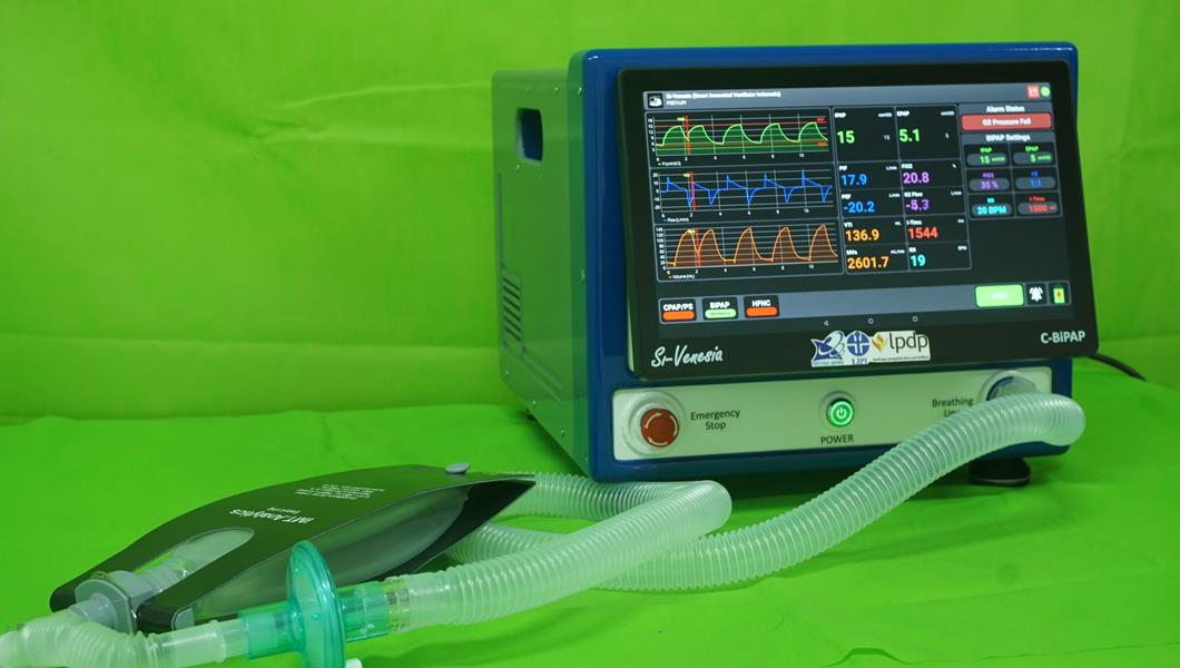 SIVENESIA: Ventilator CPAP dan BiPAP untuk Penanganan Covid-19